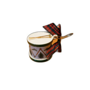Spode Christmas Tree Ornament Drum